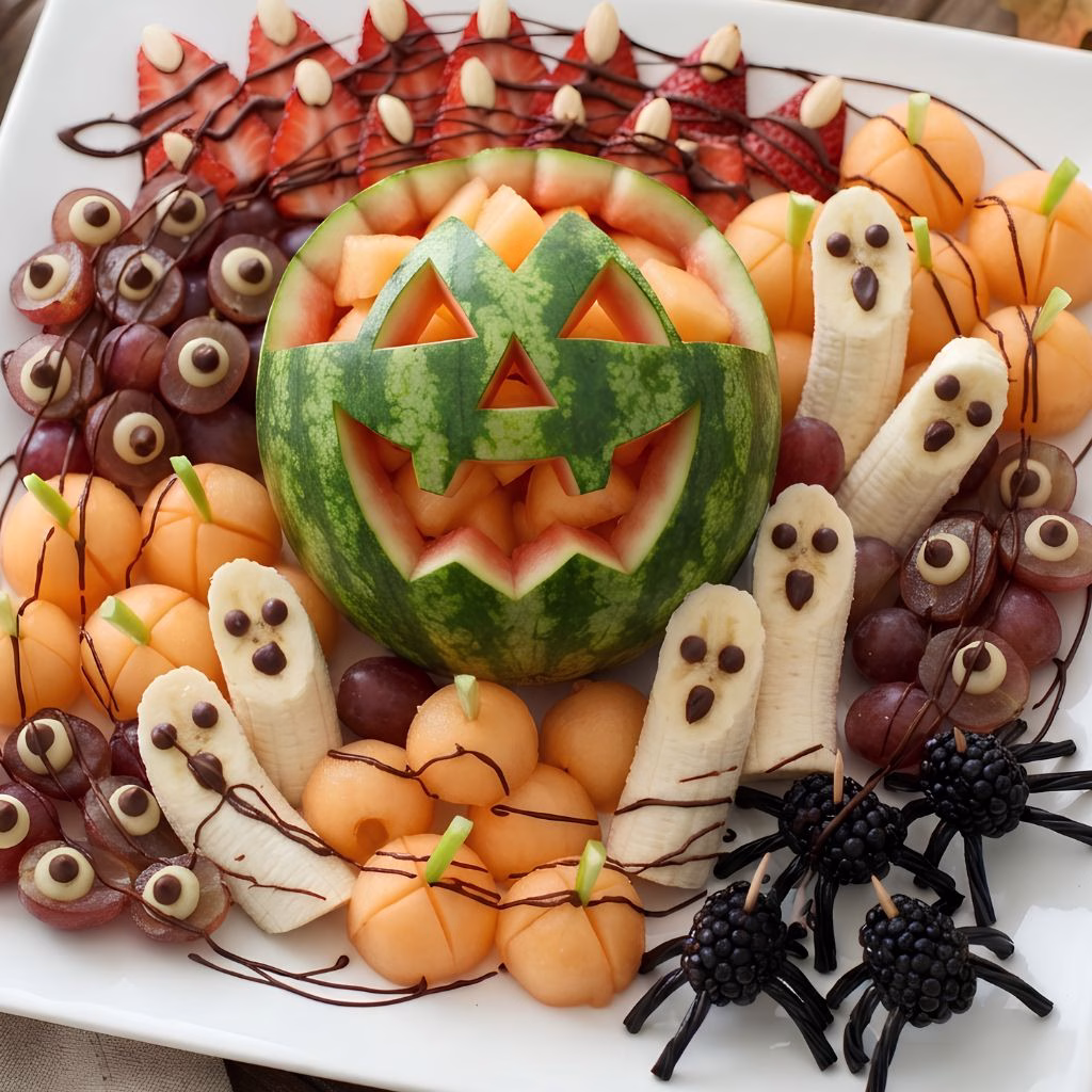 Spooky Fruit Platter Recipe
