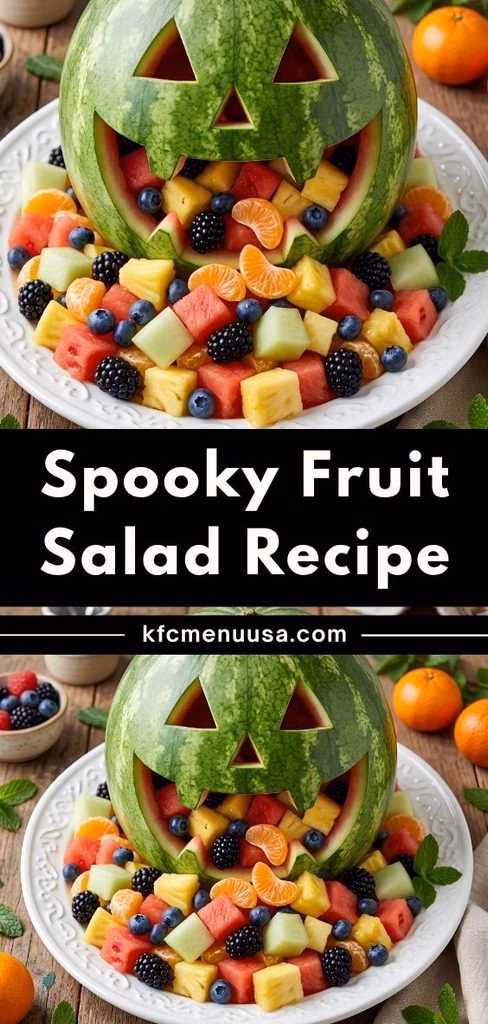 Spooky Fruit Salad Recipe