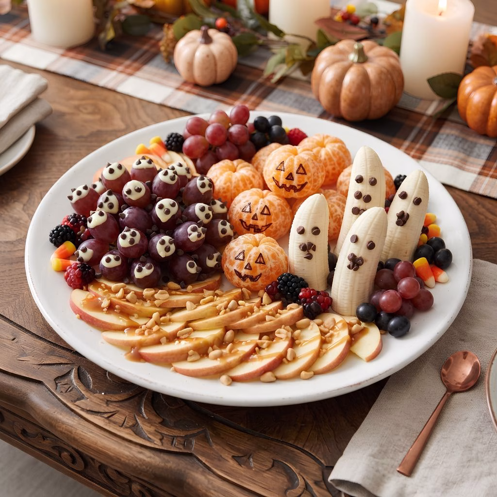 Spooky Halloween Fruit Platter Recipe