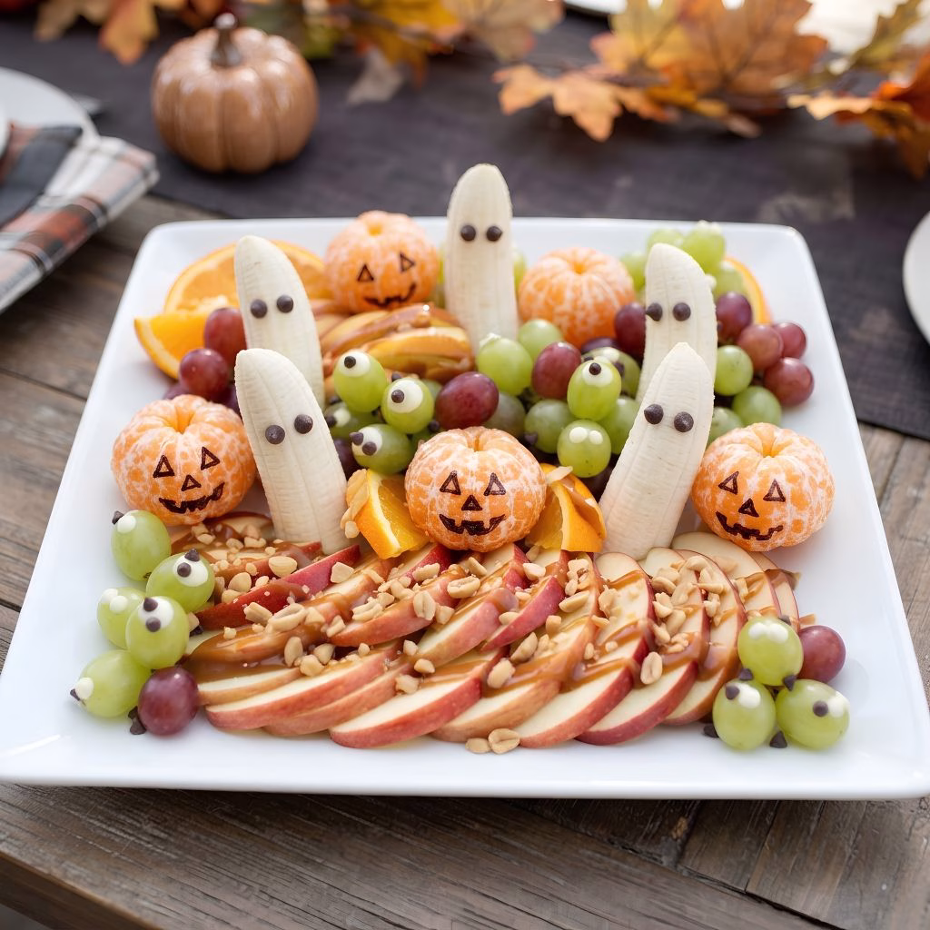 Spooky Halloween Fruit Platter Recipe