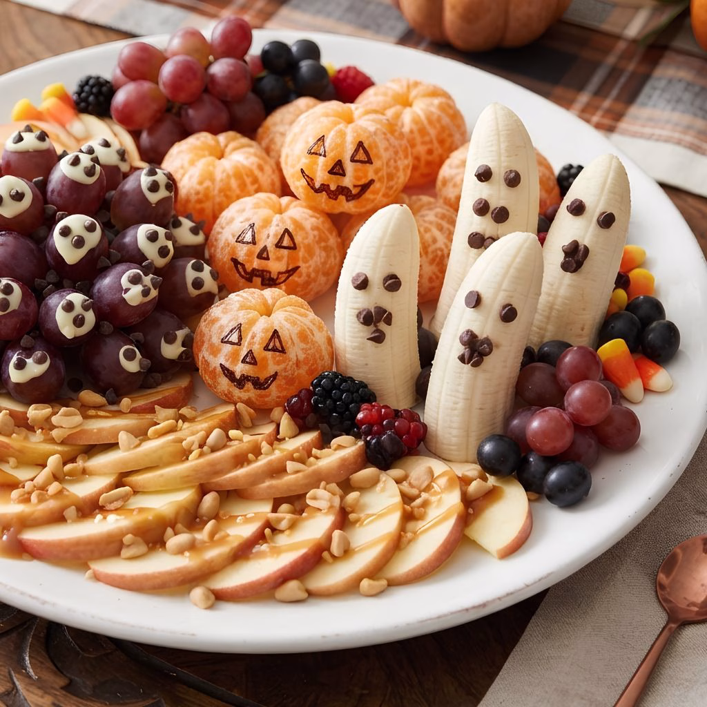Spooky Halloween Fruit Platter Recipe