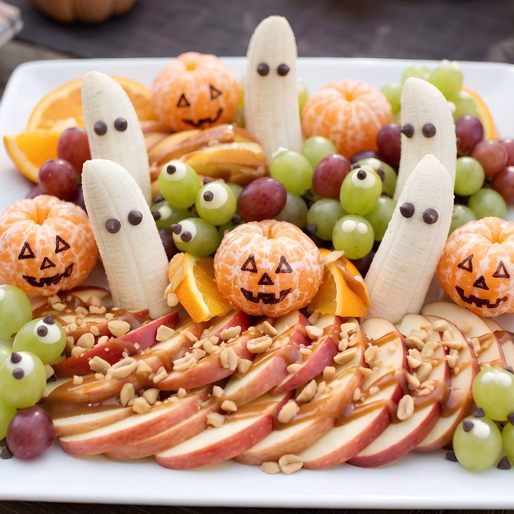 Spooky Halloween Fruit Platter Recipe