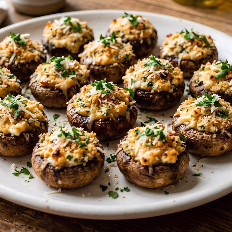 Stuffed Mushroom Thanksgiving Recipe