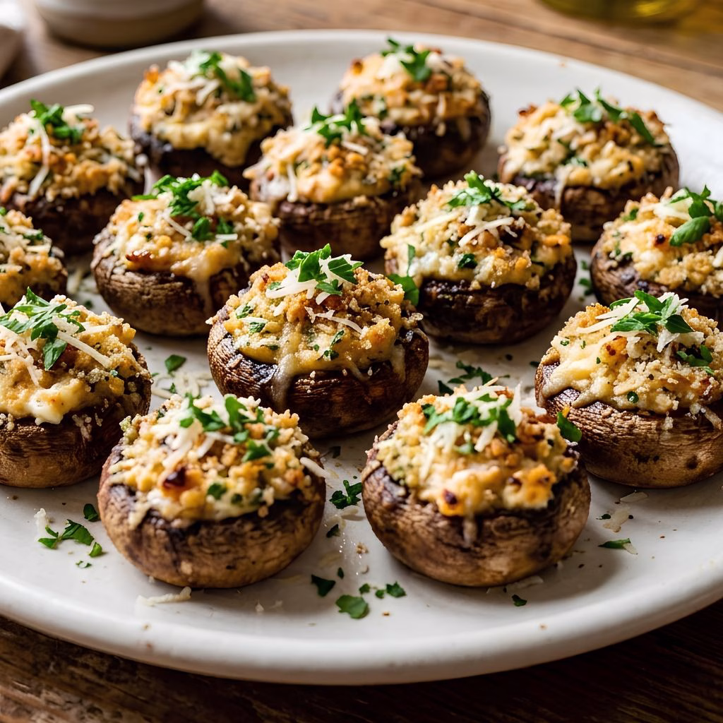 Stuffed Mushroom Thanksgiving Recipe