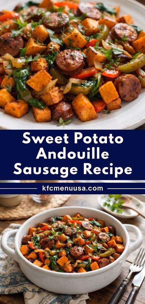 Sweet Potato Andouille Sausage Recipe