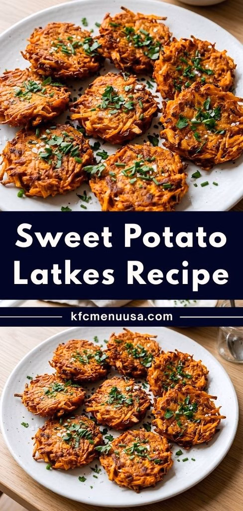 Sweet Potato Latkes Recipe