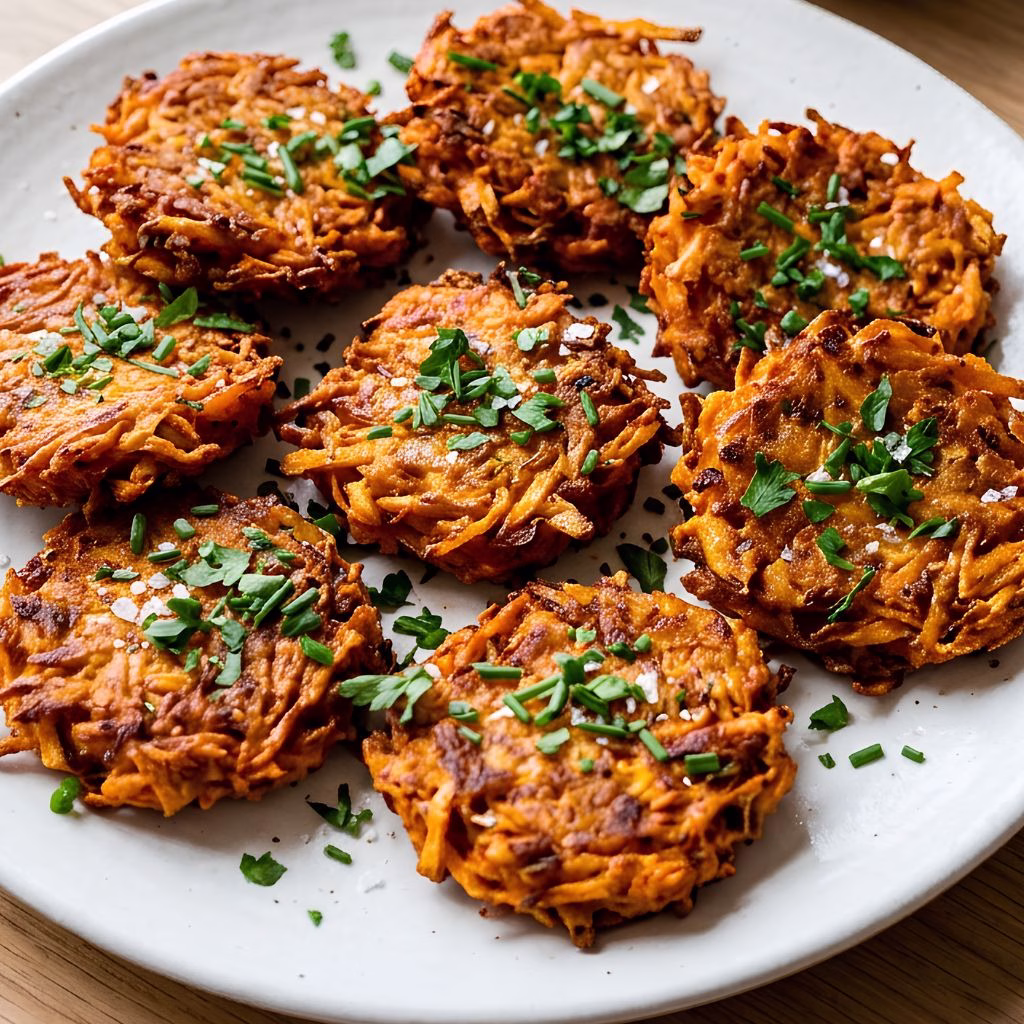 Sweet Potato Latkes Recipe