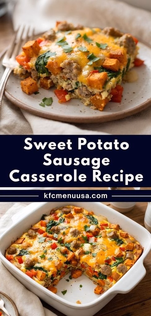 Sweet Potato Sausage Casserole Recipe