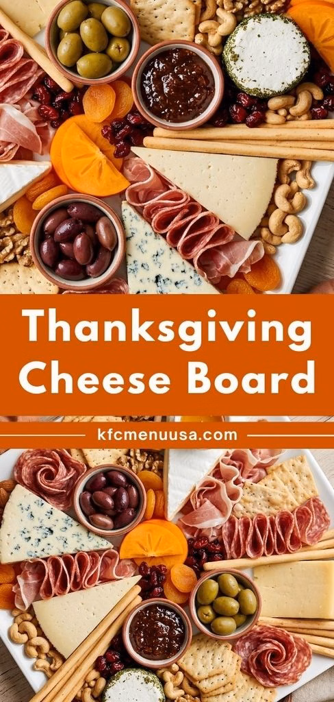 Thanksgiving Cheese Board Recipe