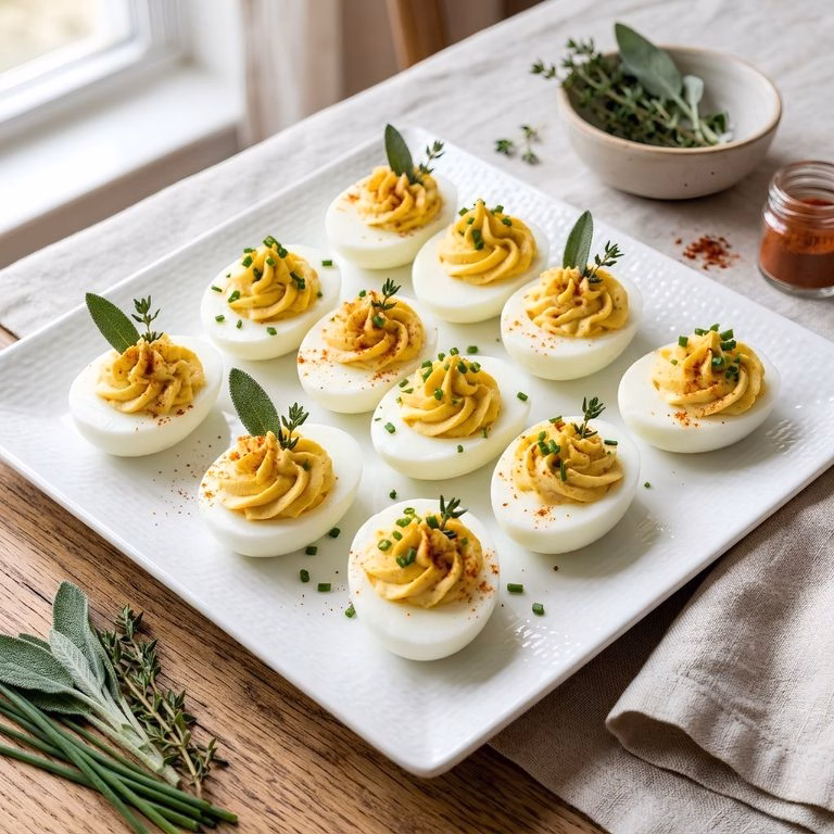 Thanksgiving Deviled Eggs Recipe