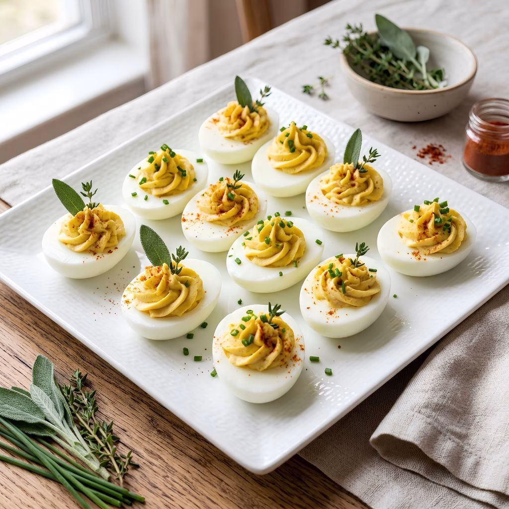 Thanksgiving Deviled Eggs Recipe