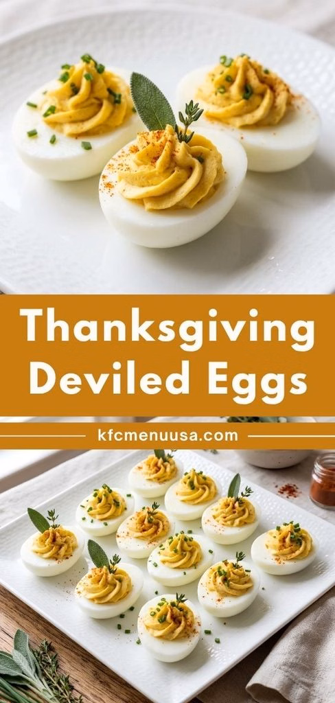 Thanksgiving Deviled Eggs Recipe