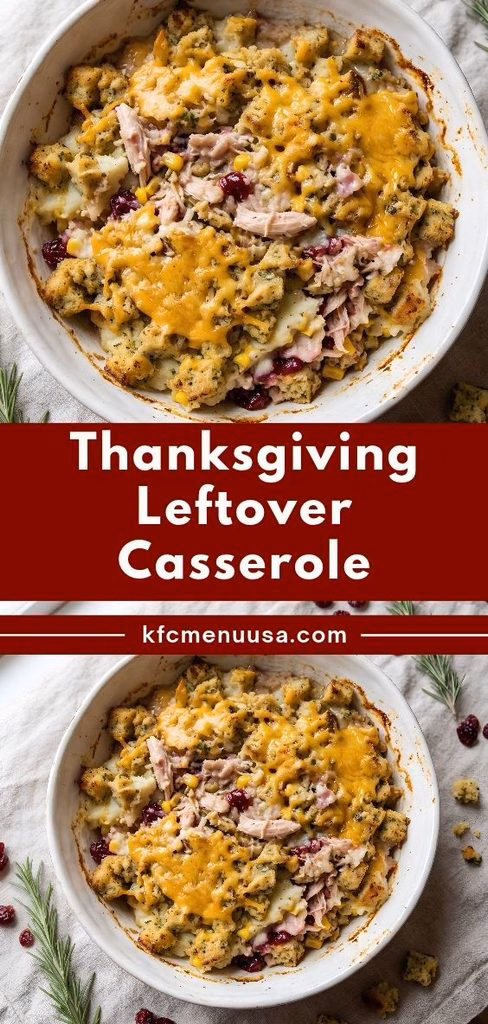 Thanksgiving Leftover Casserole Recipe