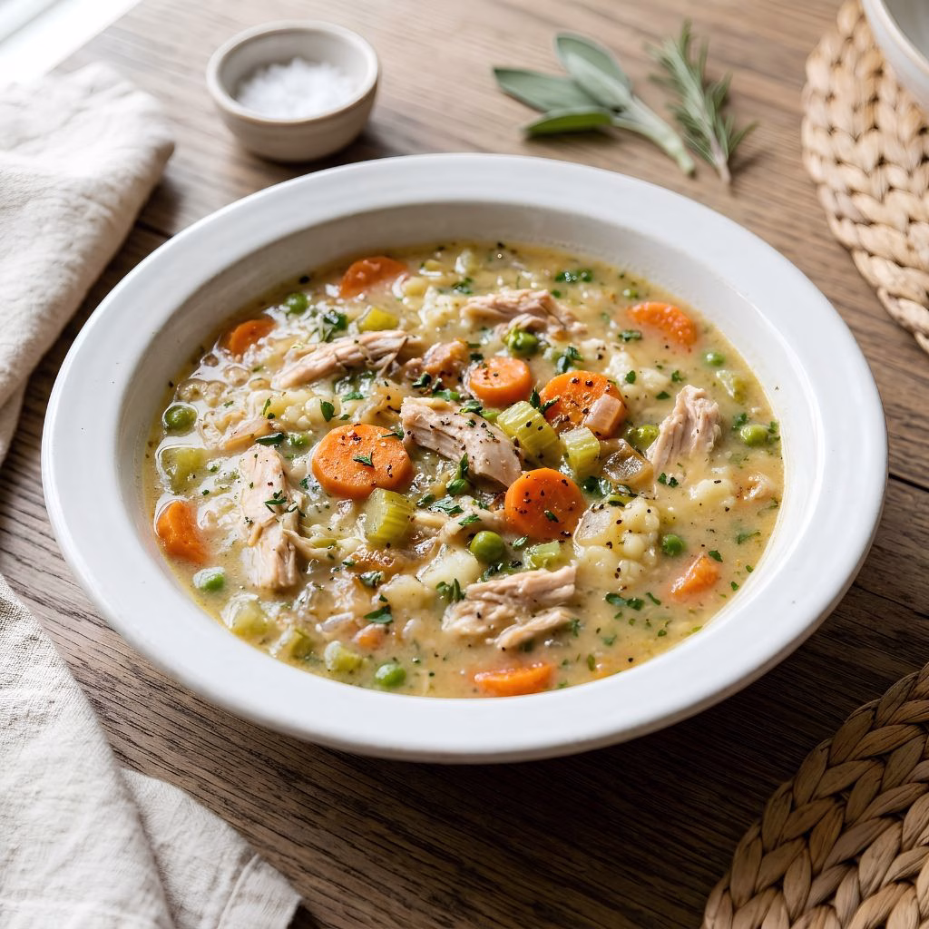 Thanksgiving Leftover Soup Recipe
