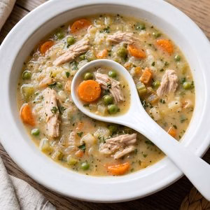 Thanksgiving Leftover Soup Recipe