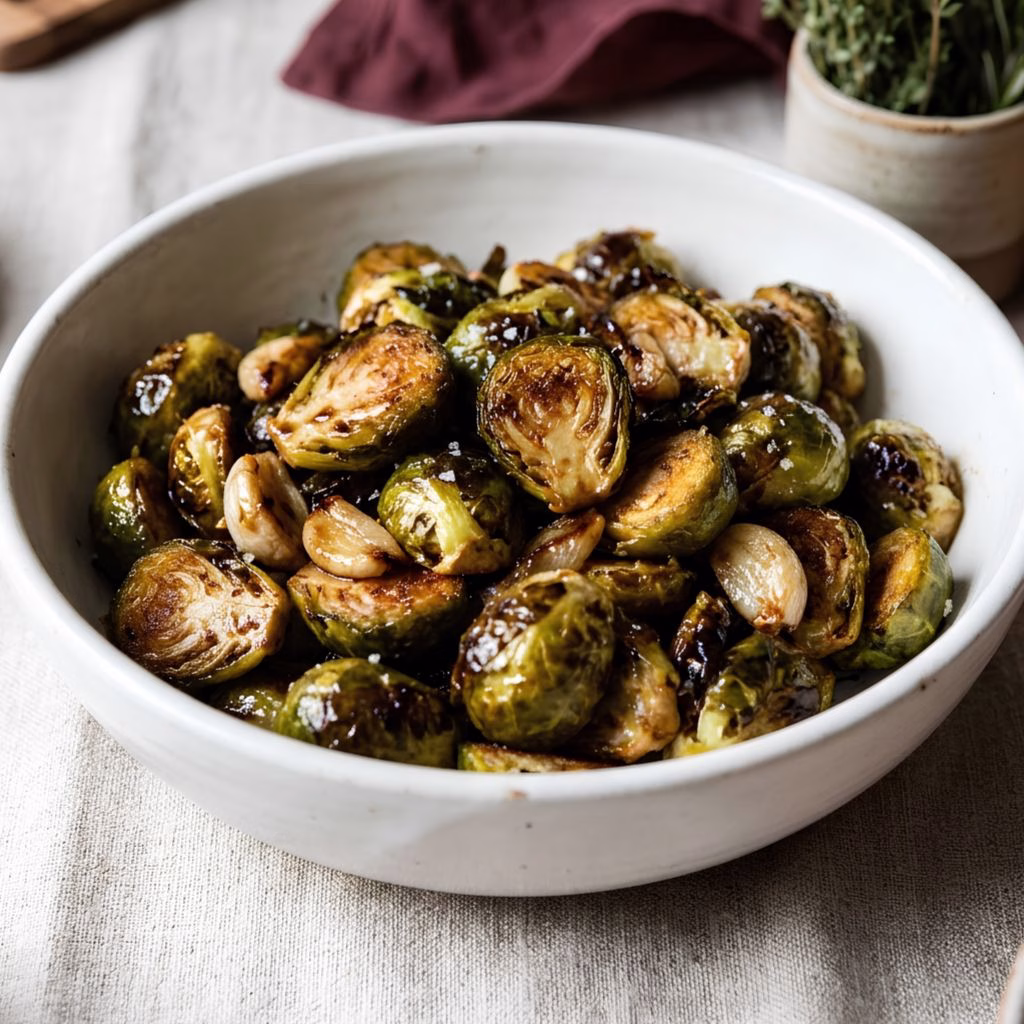 Thanksgiving Roasted Brussels Sprouts Recipe