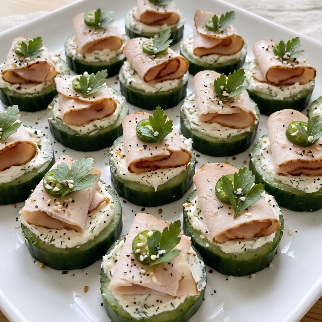 Turkey Cucumber Bite Recipe
