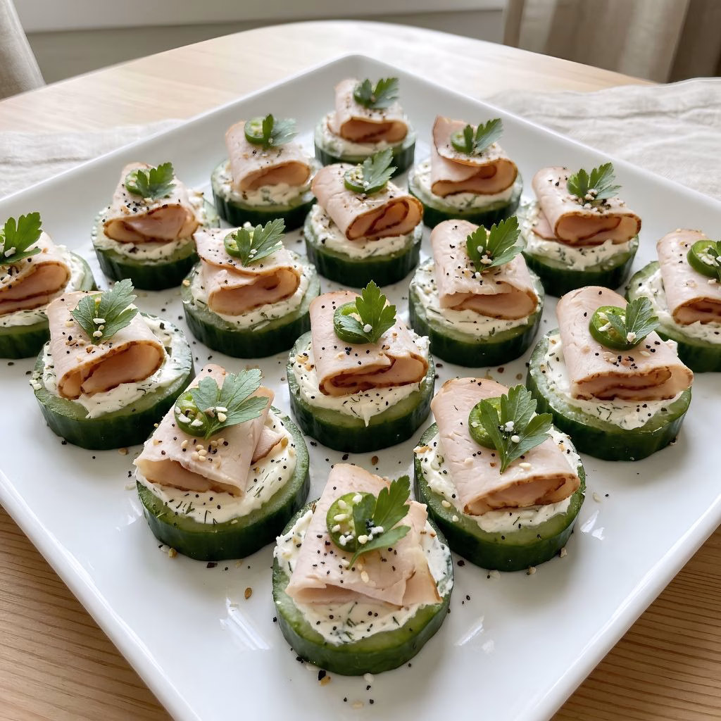 Turkey Cucumber Bite Recipe