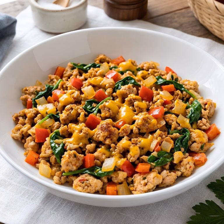 Turkey Egg Breakfast Scramble Recipe