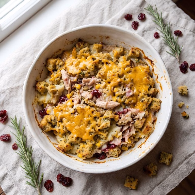 Thanksgiving Leftover Casserole Recipe