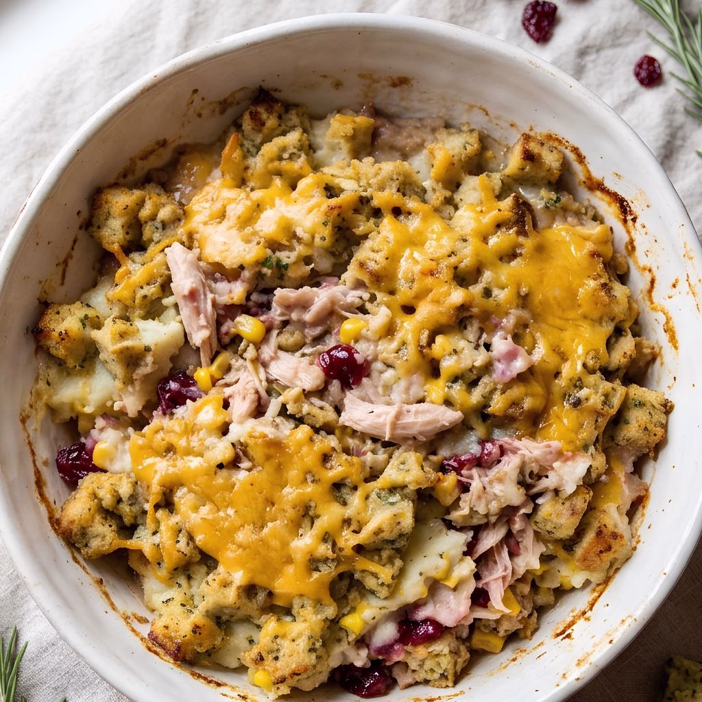 Thanksgiving Leftover Casserole Recipe