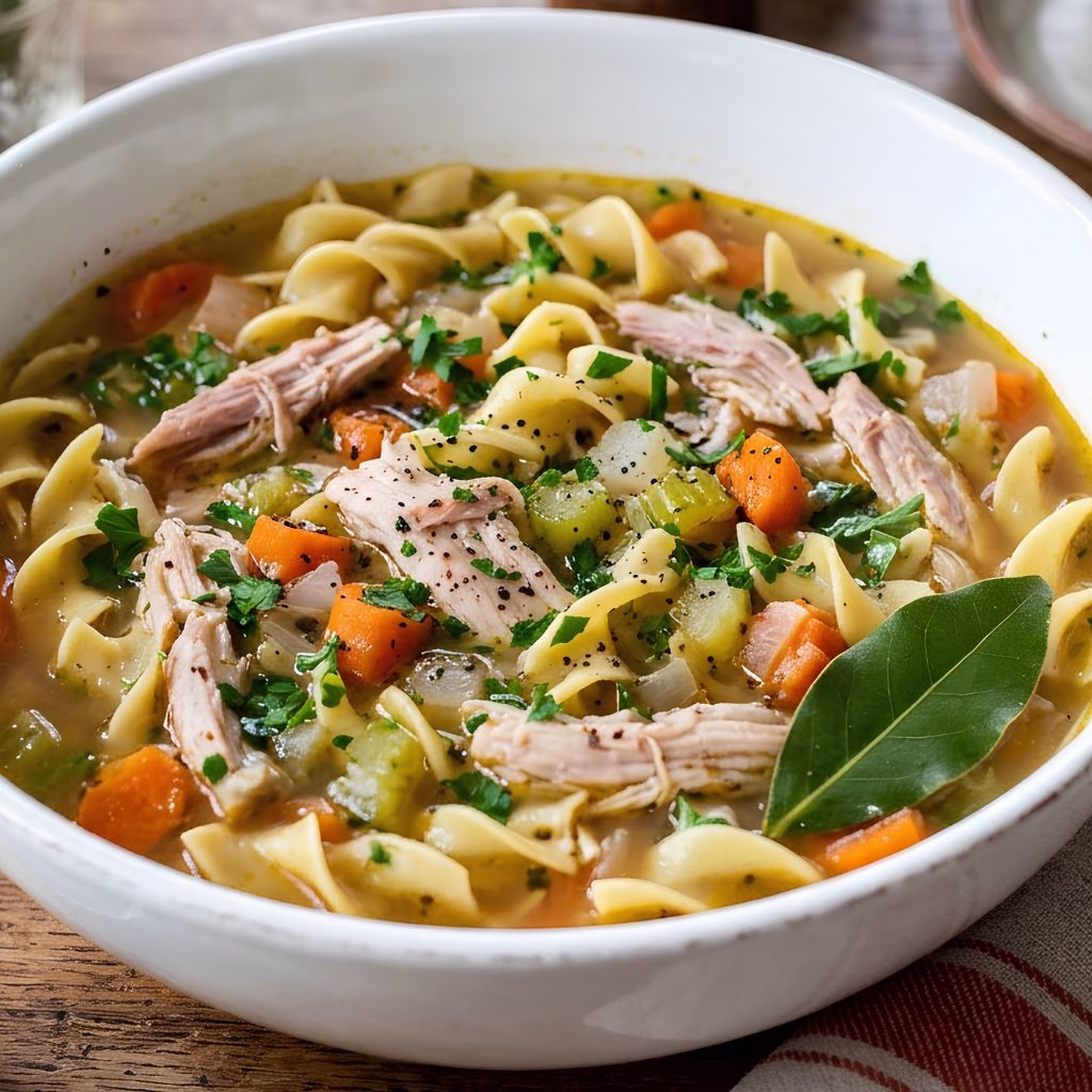Turkey Noodle Soup Recipe