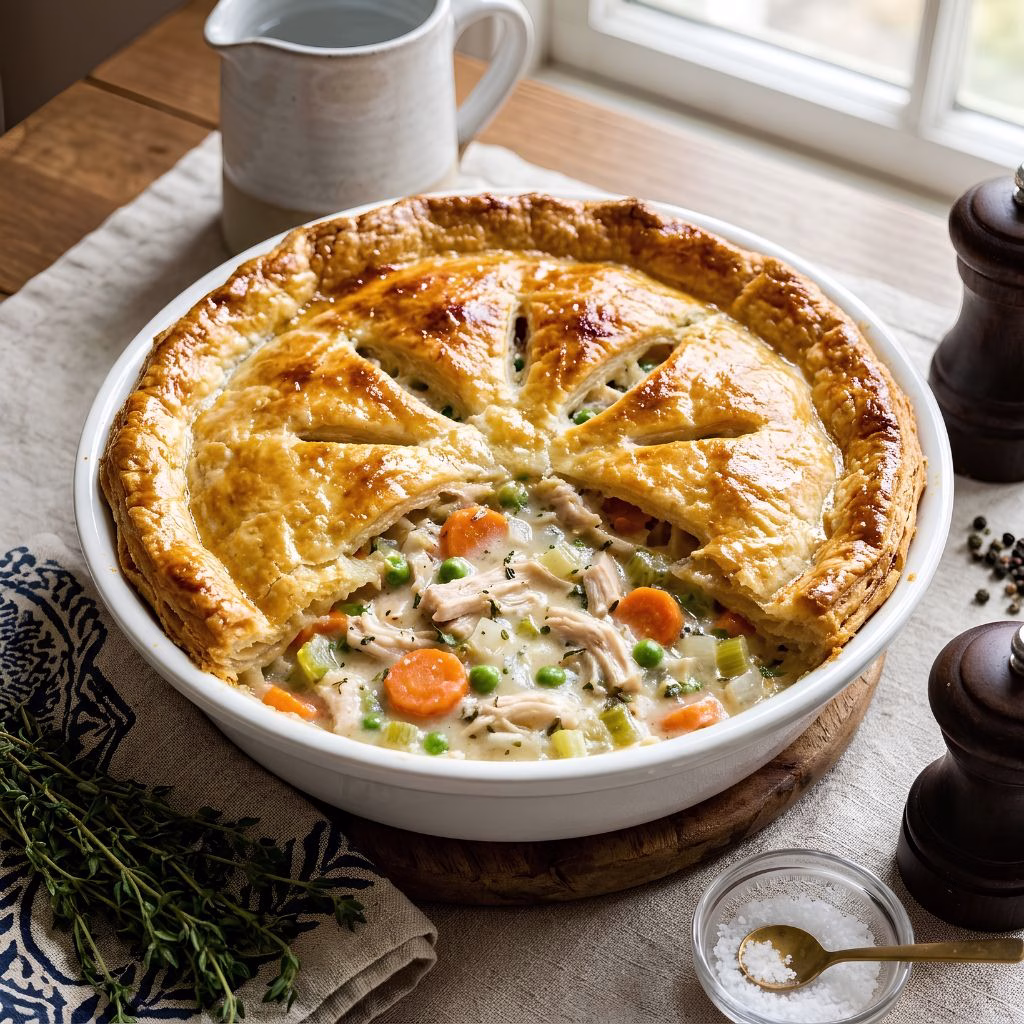 Turkey Pot Pie Leftover Recipe