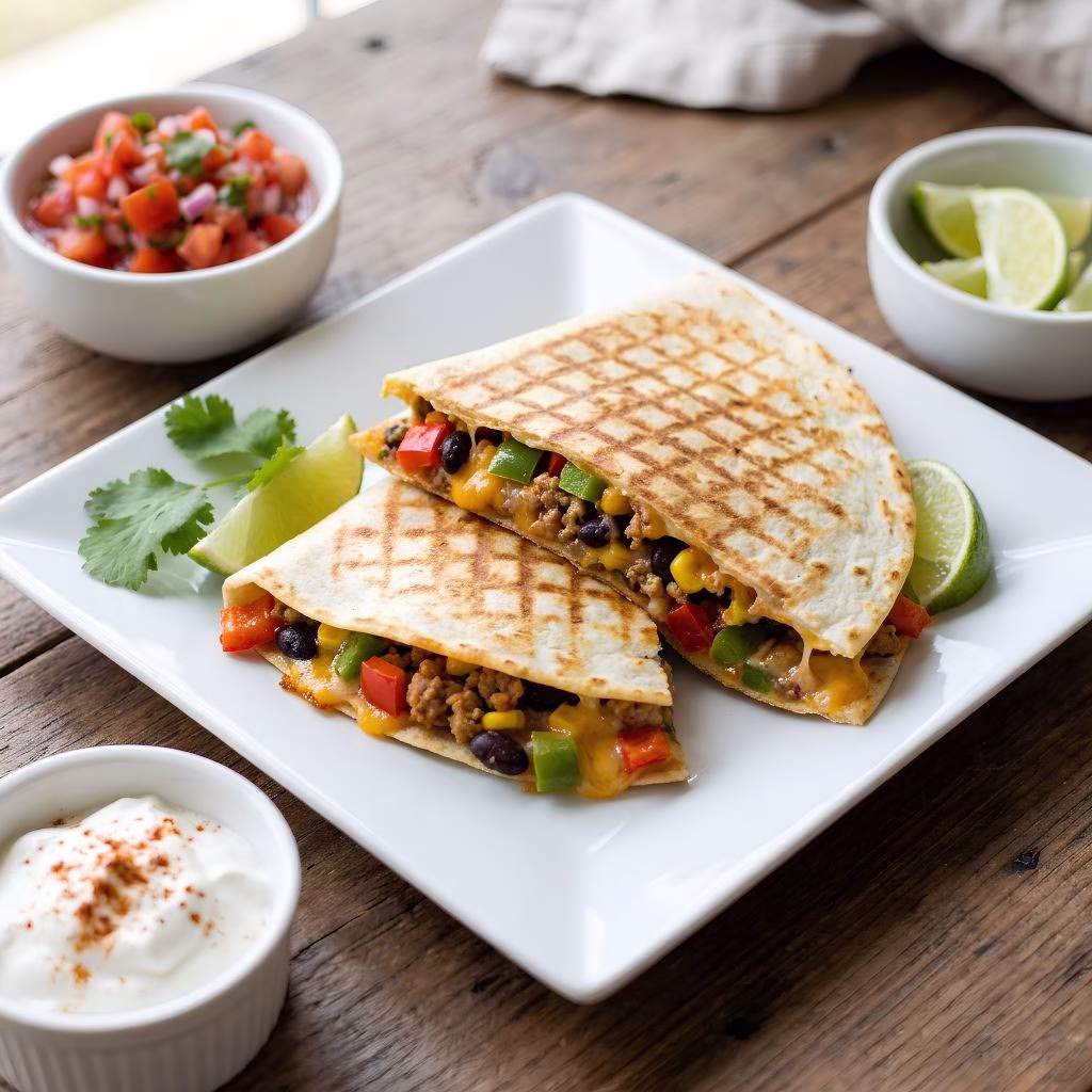 Easy Turkey Quesadilla Recipe