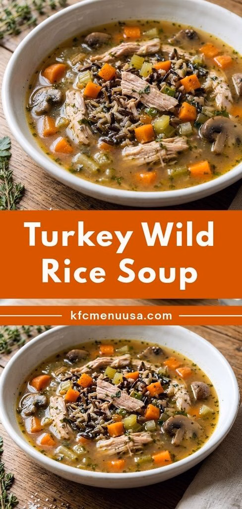 Turkey Wild Rice Soup Recipe