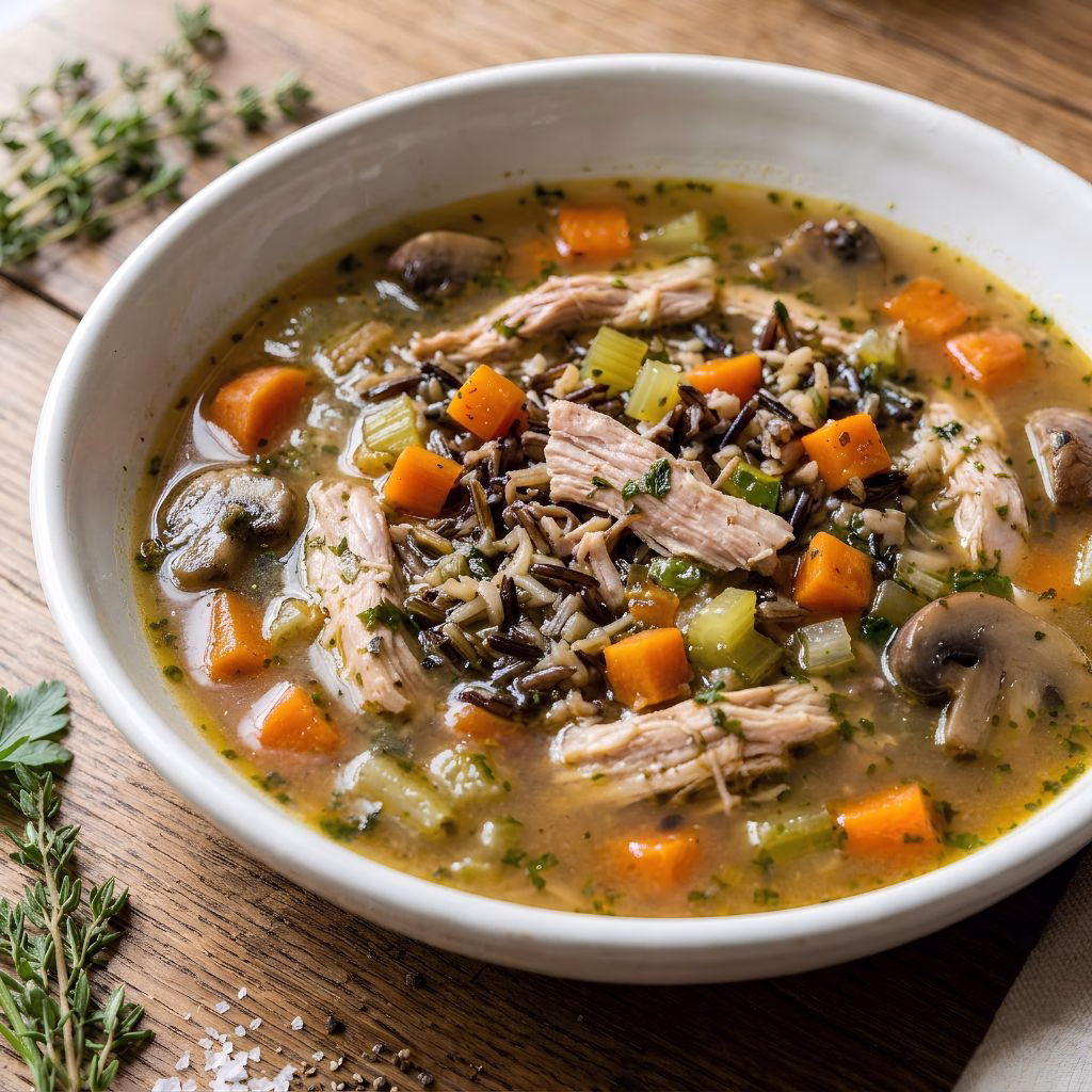 Turkey Wild Rice Soup Recipe