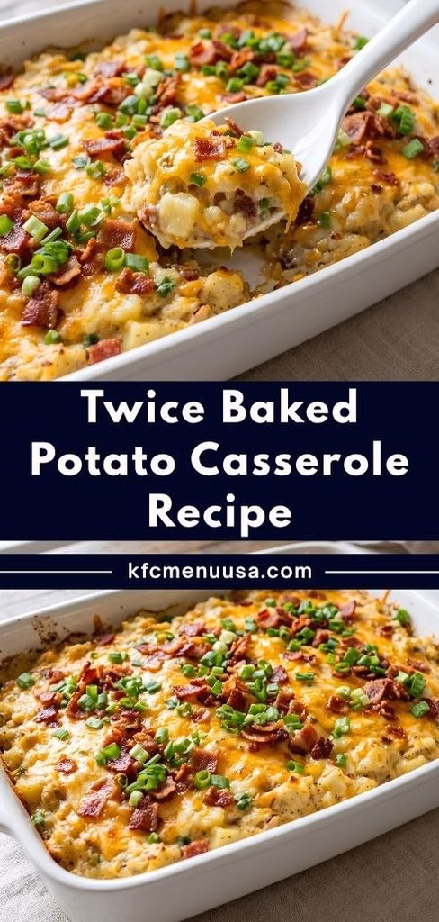 Twice Baked Potato Casserole Recipe