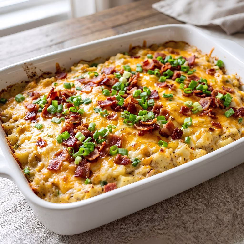 Twice Baked Potato Casserole Recipe