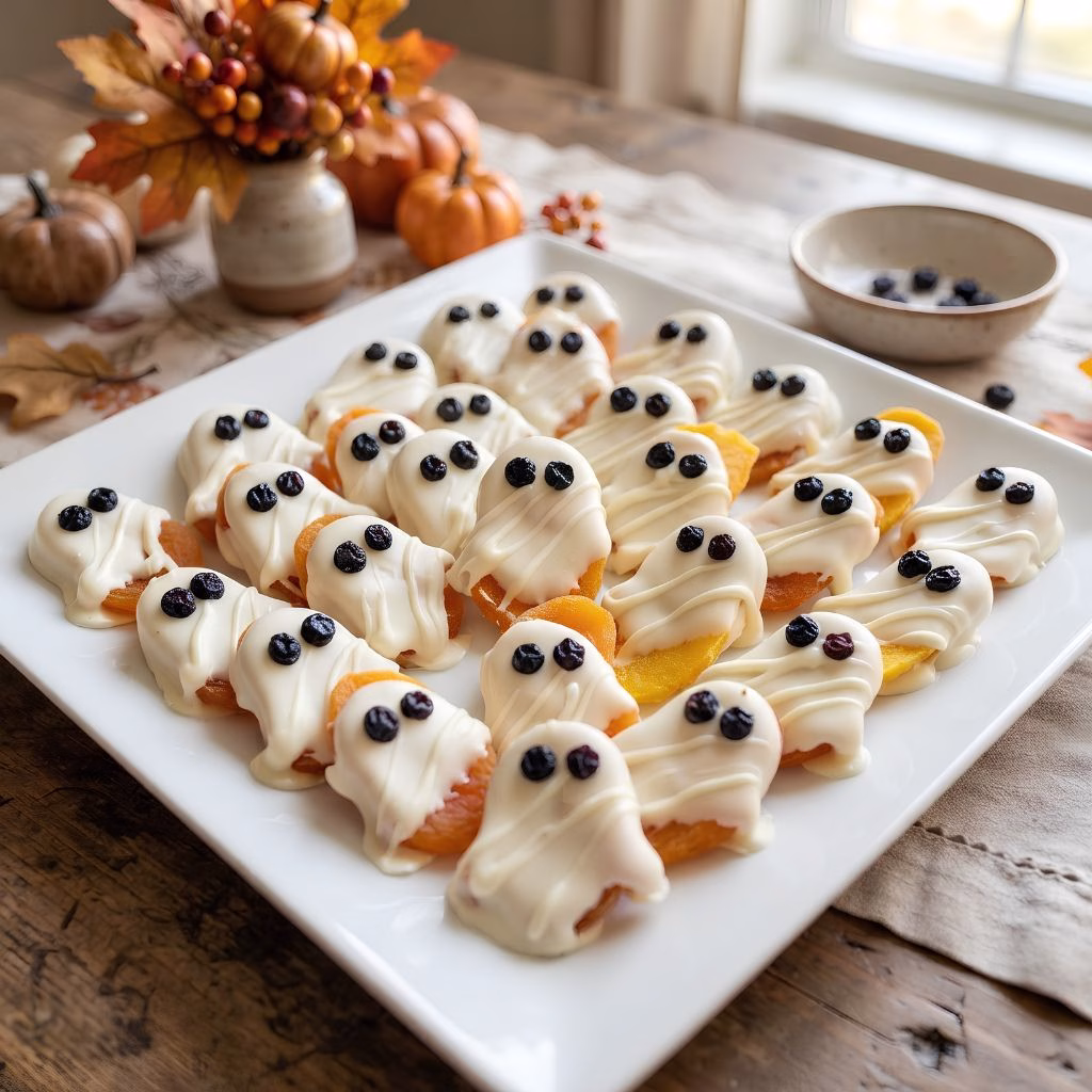 White Chocolate Ghost Fruit Dip Recipe